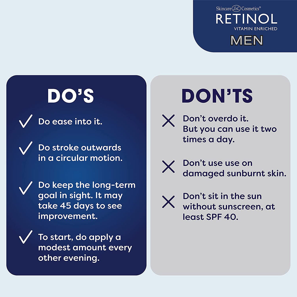 Men's Moisturizer - Retinol Treatment