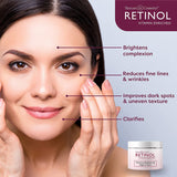 Advanced Brightening Night Cream with Vitamins A + C + Melavoid™ - Retinol Treatment