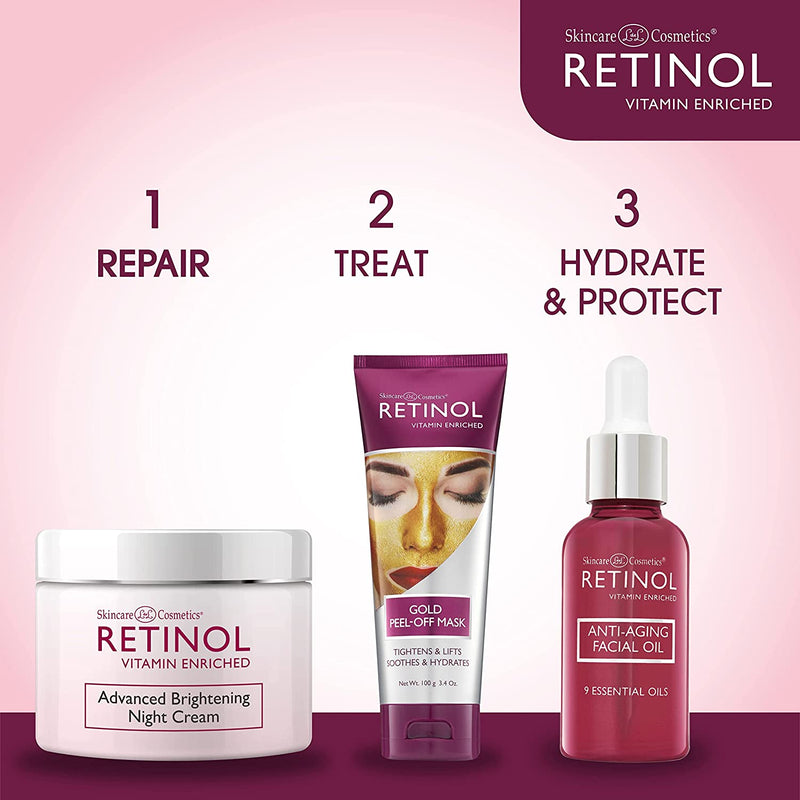 Gold Peel-Off Mask - Retinol Treatment