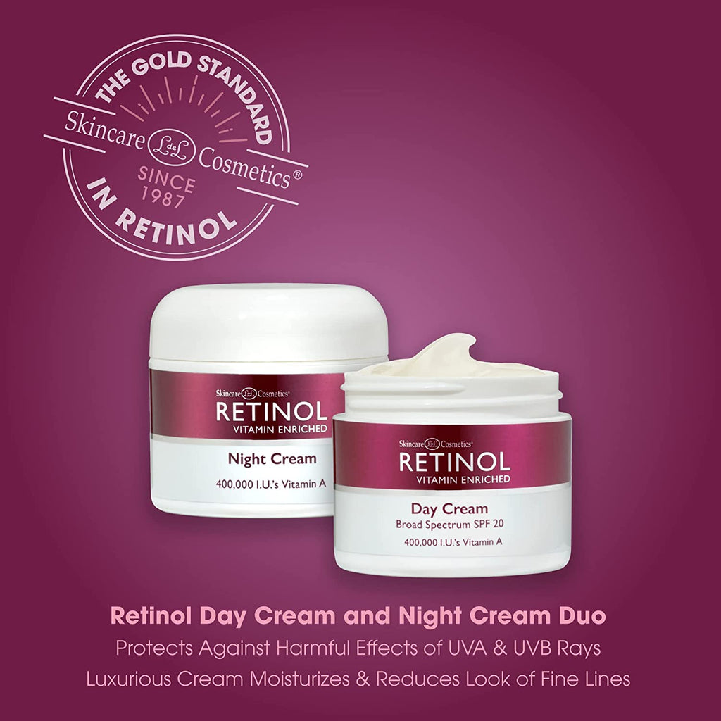 24-Hour Retinol Day & Night Cream Duo - Retinol Treatment