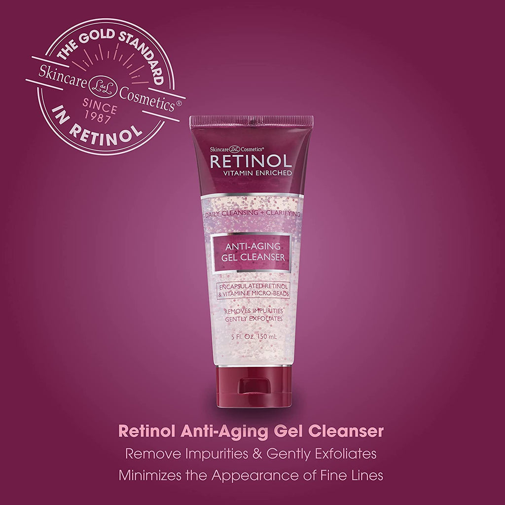 Daily Clarifying Gel Cleanser with Vitamin A and E Micro-Beads - Retinol Treatment
