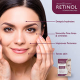 15-Minute Firming Sheet Mask with Retinol + Collagen (5-Pack) - Retinol Treatment