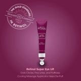 3-in-1 Super Eye Lift For Dark Circles, Wrinkles, and Puffiness - Retinol Treatment