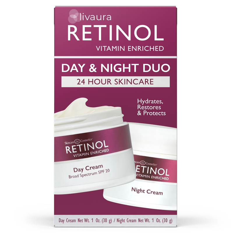 24-Hour Retinol Day & Night Cream Duo