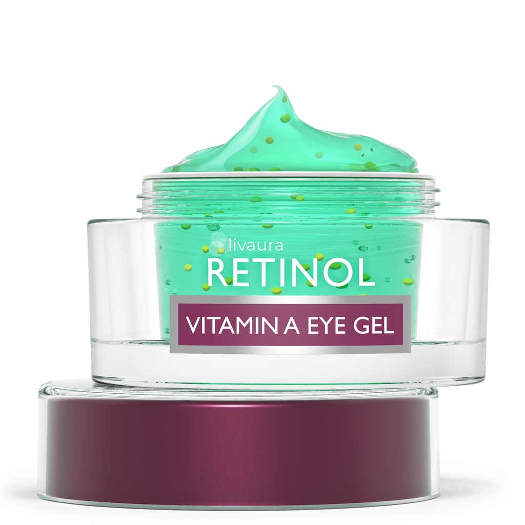 Vitamin A Eye Gel for Fine Lines + Puffiness + Dark Circles