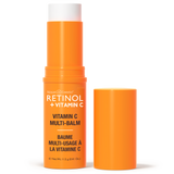 Retinol Vitamin C Multi-Balm stick for face and neck hydration and wrinkle care, 11.5g