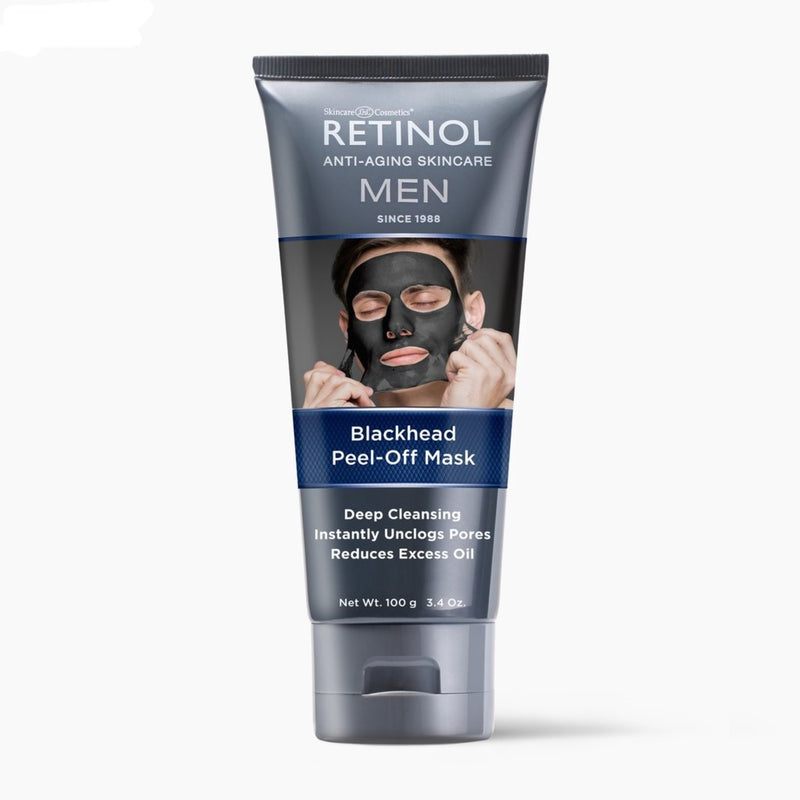 a 100g tube of Men's Blackhead Remover Mask - Retinol Treatment