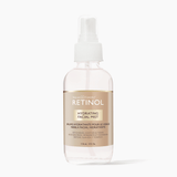 a retinol Hydrating Facial Mist in a spray bottle, 118 ml