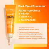 Vitamin C Dark Spot Corrector with Vitamins A + C + B3 Niacinamide