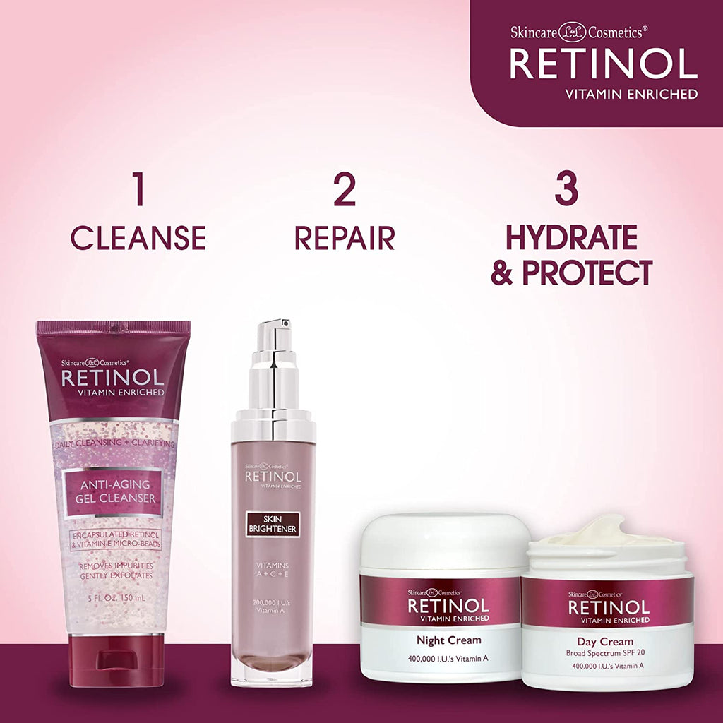 24-Hour Retinol Day & Night Cream Duo – Retinol Treatment