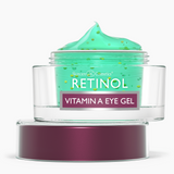 Vitamin A Eye Gel for Fine Lines + Puffiness + Dark Circles