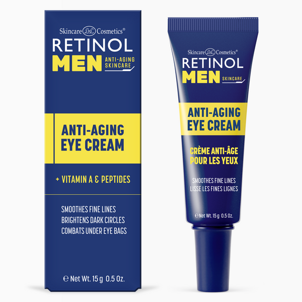Men's Eye Cream with Vitamin A + Green Tea + Goji Berry – Retinol
