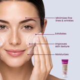 Daily Moisturizing Cream Cleanser with Gentle Exfoliation