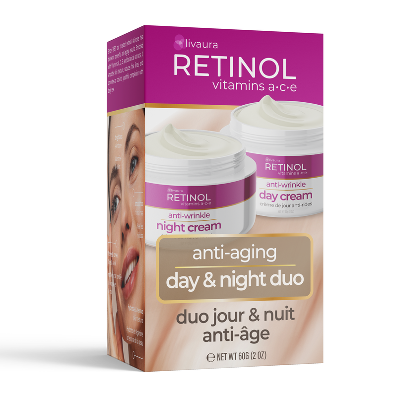 24-Hour Retinol Day & Night Cream Duo