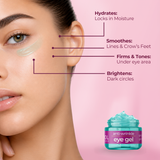 Vitamin A Eye Gel for Fine Lines + Puffiness + Dark Circles