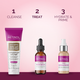 Firming and Toning Facial Serum with Vitamins A + C + E