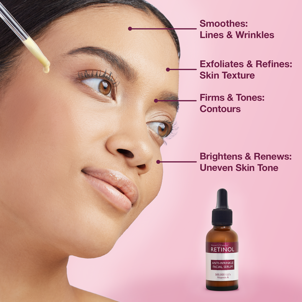 Firming and Toning Facial Serum with Vitamins A C E Retinol