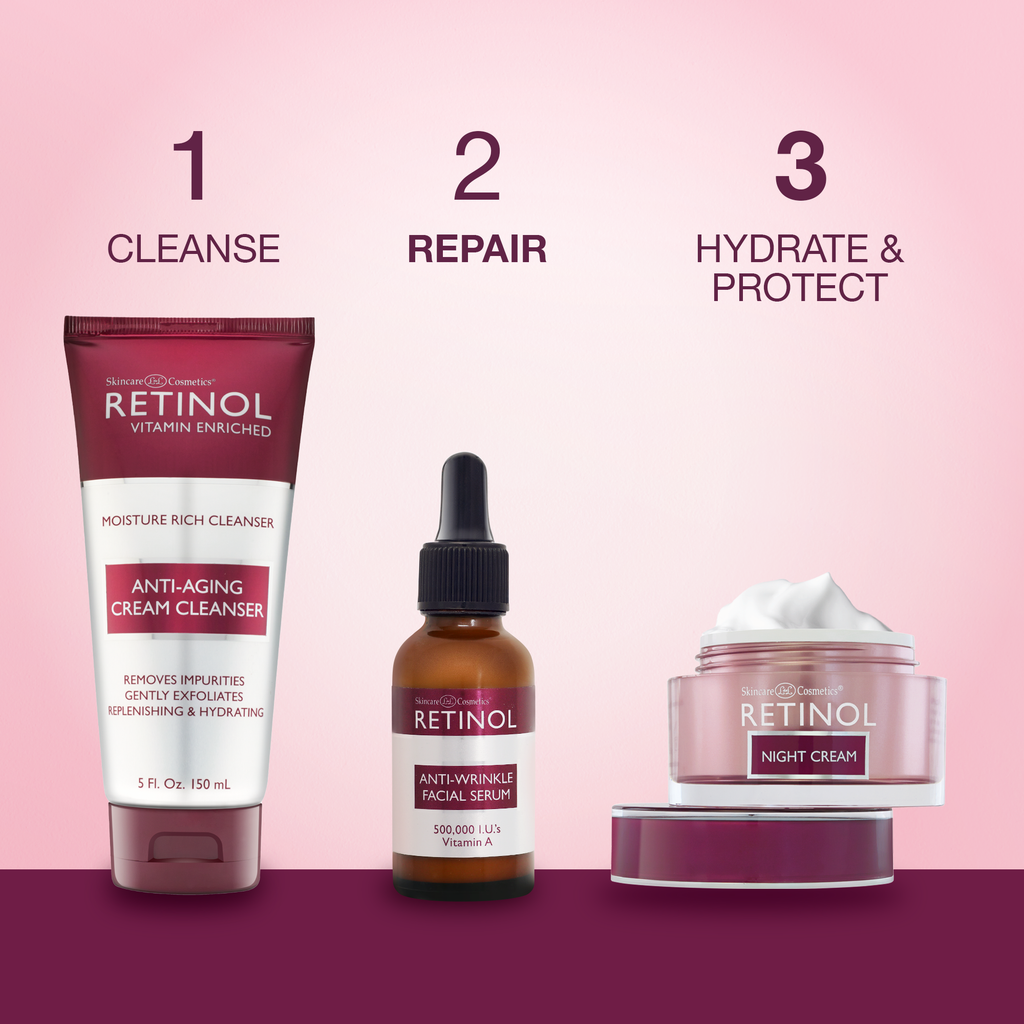 Firming and Toning Facial Serum with Vitamins A C E